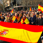 Cerca de 900 personas se congregan en Plaza España de Palma para "defender la unidad de España"