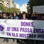 Feministes en Acció pide que "no se pacten propuestas que supongan un retroceso de derechos" de las mujeres