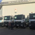 Vitrac obra pública refuerza su flota de camiones de la mano de Autovidal incorporando 4 Mercedes Benz