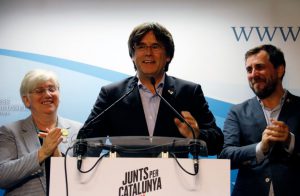 Carles Puigdemont, Junts per Catalunya