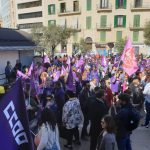 Alrededor de 200 personas acuden en Palma a la manifestación convocada por UGT y CCOO