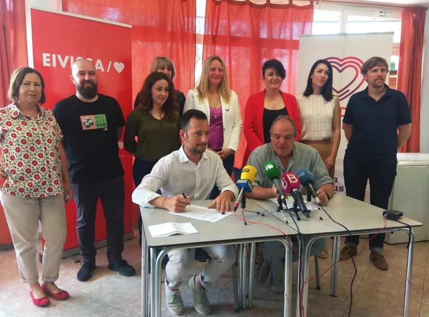 PSOE i Podemos Eivissa, acuerdo