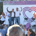 Iglesias defiende en Palma que la sanidad pública no debe aceptar donaciones de Amancio Ortega