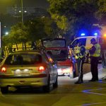 Una conductora que triplicaba la tasa de alcohol choca contra dos coches en Eivissa