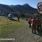 Rescatan en helicóptero a una mujer cerca de Lluc tras lesionarse la pierna