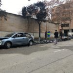 Arden cuatro contenedores y un vehículo en Platja de Palma