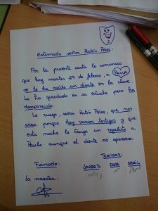 carta Ratón Pérez