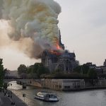 Devastador incendio en la catedral de Notre Dame en París