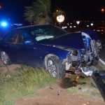 Dos conductores ebrios provocan dos accidentes de tráfico en Eivissa