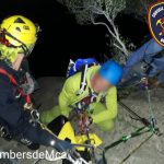 Complejo rescate nocturno de dos escaladores atrapados en Sa Gúbia