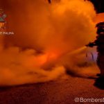 Cuatro contenedores más quemados en Palma