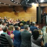 Trescientas personas arropan a Fulgencio Coll en la presentación de su lista a la alcaldía de Palma