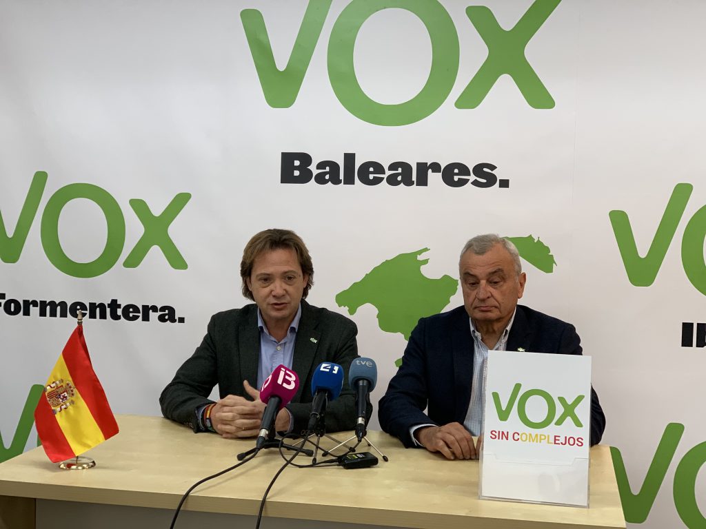 Jorge Campos y Fulgencio Coll, VOX Baleares
