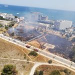 Incendio agrícola en Es Viver de Eivissa