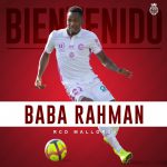 Baba Rahman ya es oficialmente jugador del RCD Mallorca