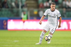 Carlitos con el Legia Varsovia