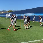 El RCD Mallorca se ejercitó en Málaga antes del partido del sábado