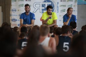 Abrines con Rudy y Marta Fernández