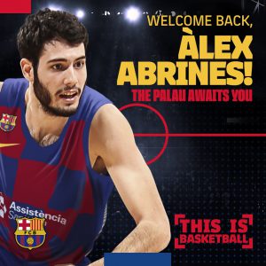 Álex Abrines regresa al FC Barcelona