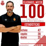 Vicente Moreno es "Centenario" en el RCD Mallorca