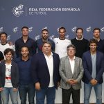 Pep Sansó en la clausura del curso de entrenadores UEFA
