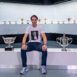 Rafel Nadal posa con sus grandes triunfos en el inolvidable 2019