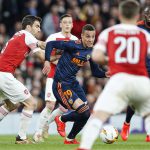 El Arsenal se impone a un miedoso Valencia en la Europa League (3-1)