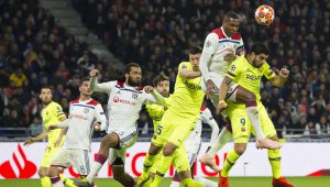 Barcelona empata en Lyon