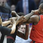 Ibaka protagoniza la pelea del año en la NBA ante los Cavs