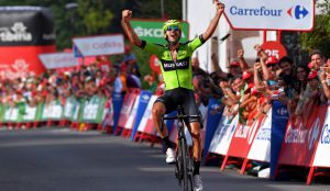 Mikel Iturria gana en La Vuelta
