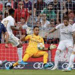 Keylor Navas evita una goleada en la derrota del Real Madrid (0-1)