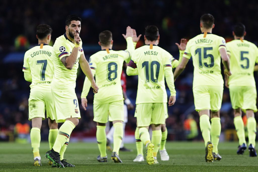 El FC Barcelona gana en Old Trafford