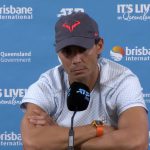 Rafel Nadal renuncia a jugar en Brisbane por lesión muscular