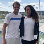 Rafel Nadal y Naomi Osaka en las instalaciones de la Rafa Nadal Sports Centre