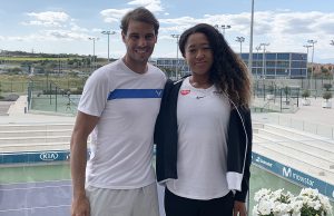 Nadal con Naomi Osaka