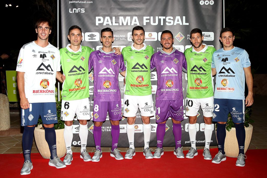 Nueva vestimenta para el Palma Futsal