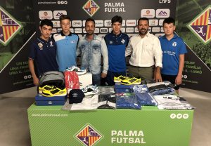 Palma Futsal y sus mejores estudiantes