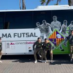 El Palma Futsal viaja a Valencia estrenando nuevo autobús