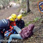 El Grupo de Rescate ayuda a una mujer que ha sufrido una posible fractura de fémur cerca de Valldemossa