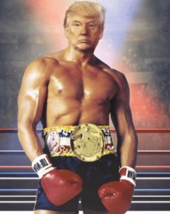 Donald Trump boxeador