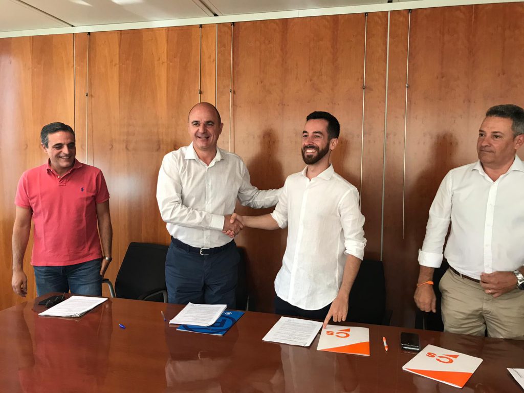 Acuerdo PP Cs Consell Eivissa