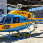 El helicóptero de la DGT capta 124 infracciones en verano, la mayoría por exceso de velocidad