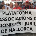 Unas 200 personas reclaman en Palma unas pensiones "dignas" y "suficientes"