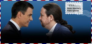 carta a Pablo Iglesias Pedro Sanchez