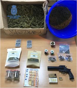 Policía Nacional venta drogas