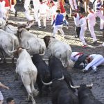 Un mallorquín herido por asta de toro en el quinto encierro de San Fermín