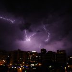 Espectaculares imágenes de la tormenta eléctrica en Mallorca y Menorca
