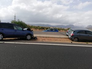 Accidente autopista Inca