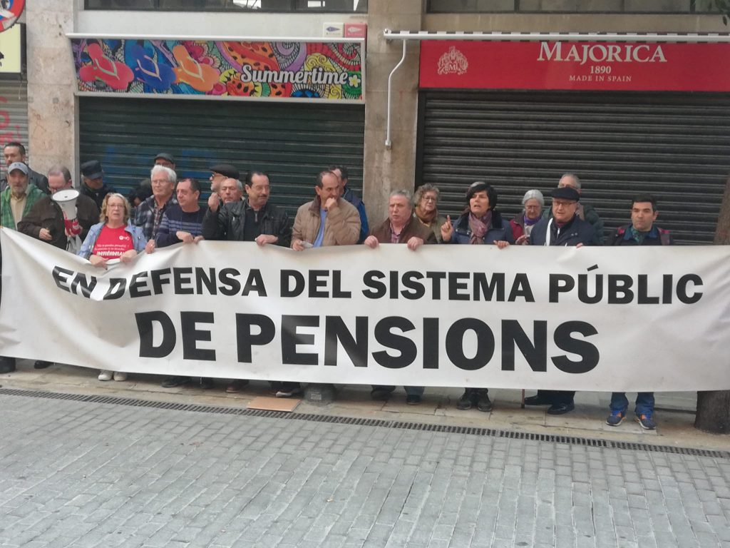 Protesta Pensiones