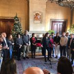 El Consell de Mallorca realiza el tradicional brindis de Navidad